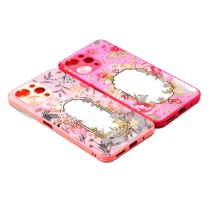 Xiaomi Redmi 12 Back Cover Fancy Mirror Style Glitter Case