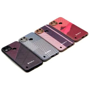 Realme C21Y - C25Y Back Cover Soft Pitaka Leather Case