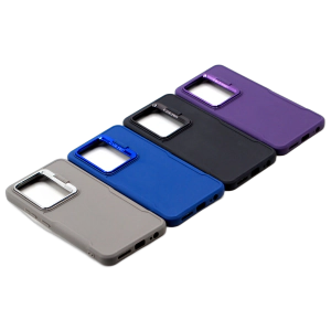 Infinix Hot 50 Pro Back Cover CASE Soft Camera Stand