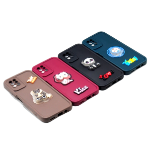 Infinix Note 8 Back Cover Cute Kitty with Blinking Lights – Soft & Colorful Phone Case