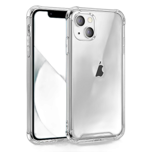 Apple iPhone 13 Mini Back Cover Transparent Extra Bumper Anti Shock Soft Crystal Clear Case