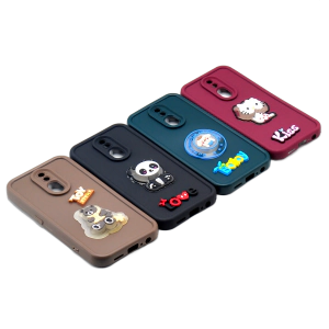 Oppo F11 Back Cover Cute Kitty with Blinking Lights – Soft & Colorful Phone Case