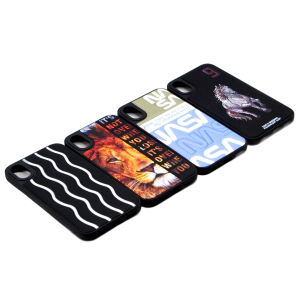 Apple iPhone X - XS Back Cover Multicolour Soft Leather Stuffed Case