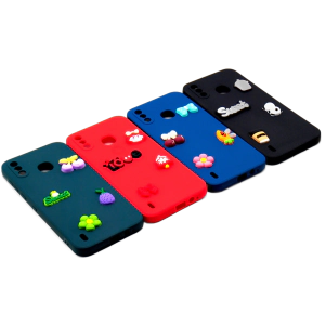 Infinix Smart 4 Back Cover Multicolour Soft Kitty Case