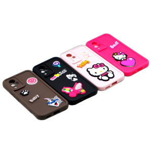 Vivo V21 Back Cover Multicolour Soft Kitty Case