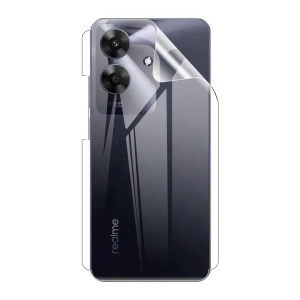 Realme Note 60 Back Clear Jelly Protector Soft Film Protection Hydrogel