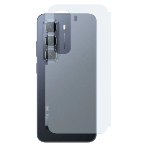 Infinix Hot 50 Back Protector Carbon Fiber Matte Soft Skin Sheet