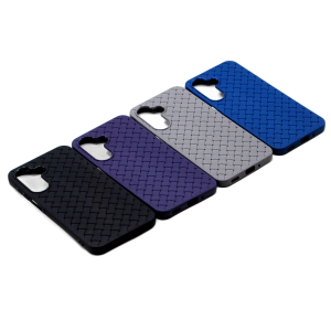 Samsung A17 Back Cover Soft Silicone Cube Case For Galaxy