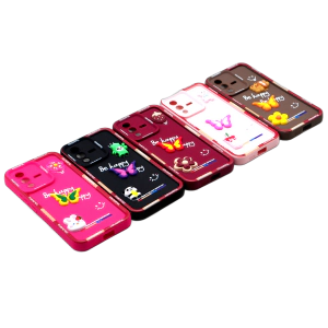 Vivo V23 Back Cover Multicolour Soft Kitty Case