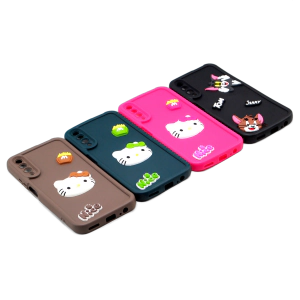 Huawei Y9s Back Cover Multicolour Soft Kitty Case