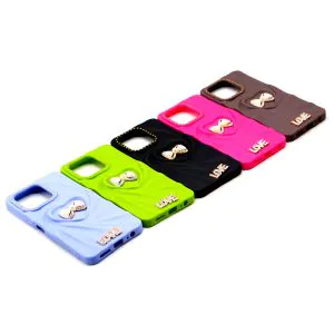 Vivo Y28 Back Cover Fancy LOVE Still Glitter Ladies Case