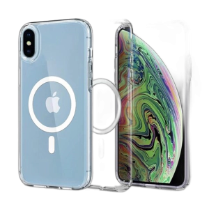 Apple iPhone X Max - XS Back Cover Magnatic Magsafe Transparent Case