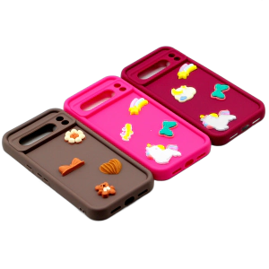 Google Pixel 8 Pro Back Cover Multicolour Soft Kitty Case
