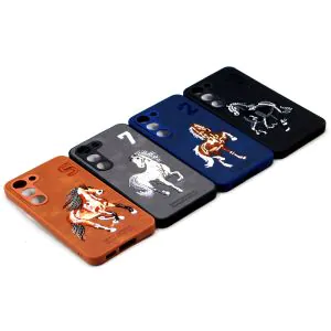 Samsung S23 Back Cover POLO Design Leather Type Soft For Galaxy