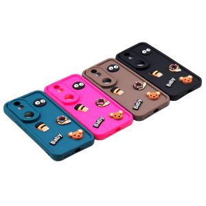 Vivo V50 Back Cover Multicolour Soft Kitty Case