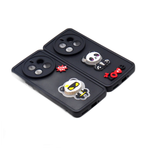 Realme 12 Pro Plus Back Cover Cute Kitty with Blinking Lights – Soft & Colorful Phone Case