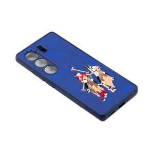 Tecno Camon 40 Pro Back Cover POLO Design Leather Type Soft