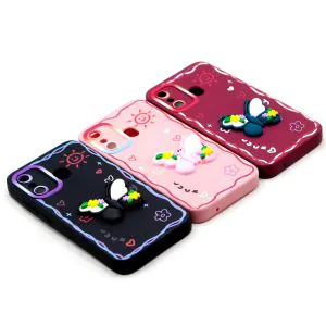 iTel A27 Back Cover Multicolour Soft Kitty Case