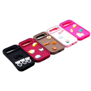 Google Pixel 9 Pro Back Cover Multicolour Soft Kitty Case