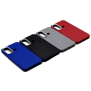 Realme 5 - 5s 5i 6i C3 Back Cover Multicolour Soft Ring Leather Texture Case