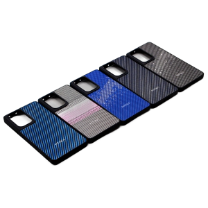 Samsung S21 Ultra Back Cover Soft Pitaka Leather Case For Galaxy