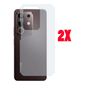 Vivo Y29 Back Protector Carbon Fiber Matte Soft Skin Sheet For - 2Pcs