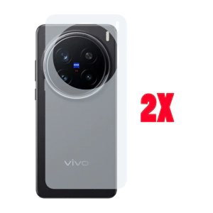 Vivo X200 Pro Back Protector Carbon Fiber Matte Soft Skin Sheet For - 2Pcs