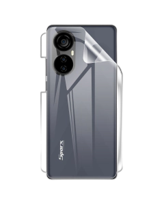 sparx Edge 20 Pro Back Protection Clear Jelly Soft Ultra Clear Jell For sparx Edge 20 Pro 
