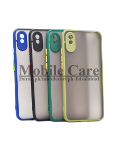 Xiaomi Redmi 9A Back Cover Camera Case Cover For Redmi 9A - Smoky Matte