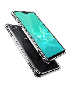 Oppo A3 Back Cover Transparent Extra Bumper Anti Shock Soft Crystal Clear Case For Oppo A3