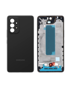 Samsung A53 Rear Complete Body Casing Housing Replacement For Galaxy A53 - Black