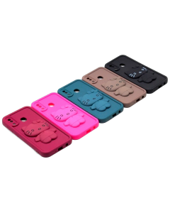 Samsung A20 - A30 Back Cover Fancy Soft Mirror Kitty Case For Galaxy A20