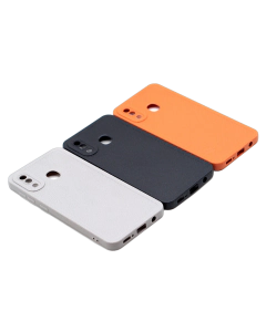 Samsung A20 Back Cover Spigen Leather Soft Case Back Cover For Galaxy A20